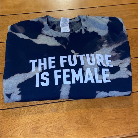 Tops - The Future is Female Cropped Crewneck